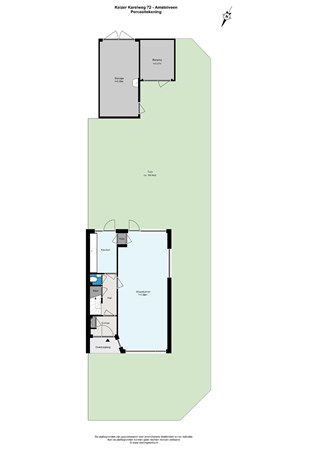 Floor plan - Keizer Karelweg 72, 1185 HW Amstelveen 