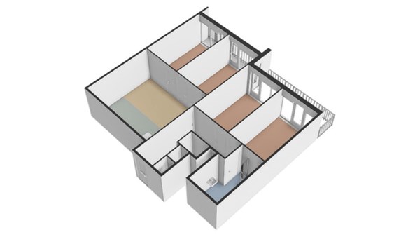 Plattegrond - Titus van Rijnstraat 142, 1058 GB Amsterdam - 126288_EV_3d_NW.jpg