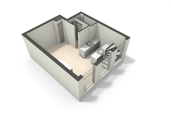 Floor plan - Govert Flinckstraat 229-2V, 1073 BW Amsterdam 