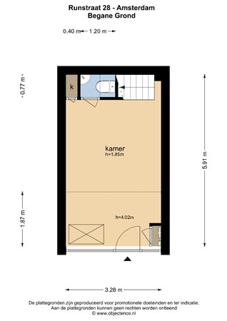 Plattegrond - Runstraat 28, 1016 GK Amsterdam - 129436_BG.jpg