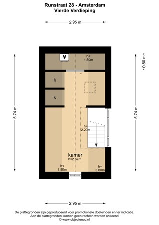 Plattegrond - Runstraat 28, 1016 GK Amsterdam - 129436_VV.jpg