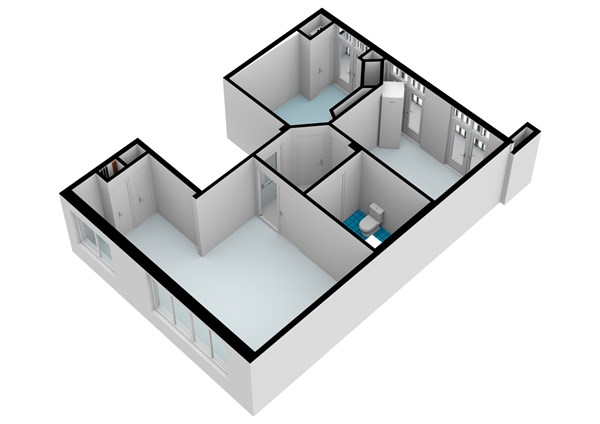 Plattegrond - Achillesstraat 136-2, 1076 RL Amsterdam - Achillesstraat_136-2-Amsterdam-Tweede_Verdieping-3d-1.png