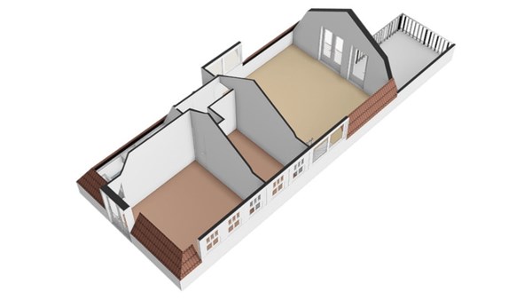 Floor plan - Recht Boomssloot 80-3, 1011 ED Amsterdam 