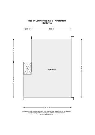 Plattegrond - Bos en Lommerweg 179-3, 1055 DS Amsterdam - 130755_DT.jpg