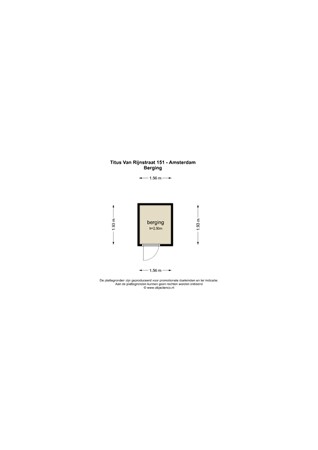 Plattegrond - Titus van Rijnstraat 151, 1058 GB Amsterdam - 135466_BR.jpg