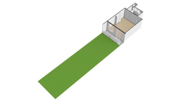 Floor plan - Herengracht 92HA, 1015 BS Amsterdam 