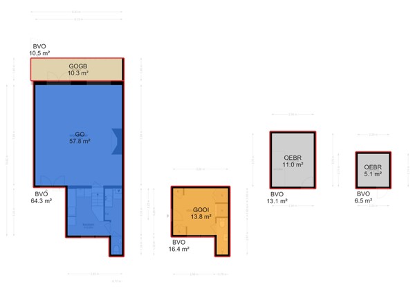 Floor plan - Herengracht 92HA, 1015 BS Amsterdam 