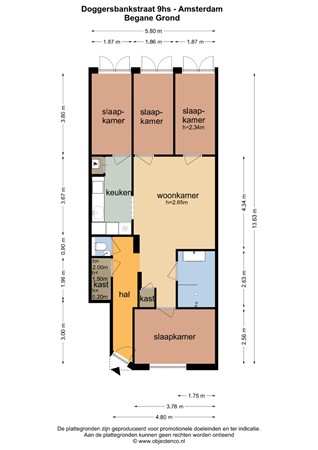 Plattegrond - Doggersbankstraat 9H, 1055 NV Amsterdam - 137731_BG.jpg