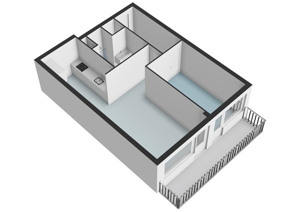 Meidoornweg 122, 1171 KC Badhoevedorp - Meidoornweg 122 - Badhoevedorp - Appartement - 3D  _1.jpg