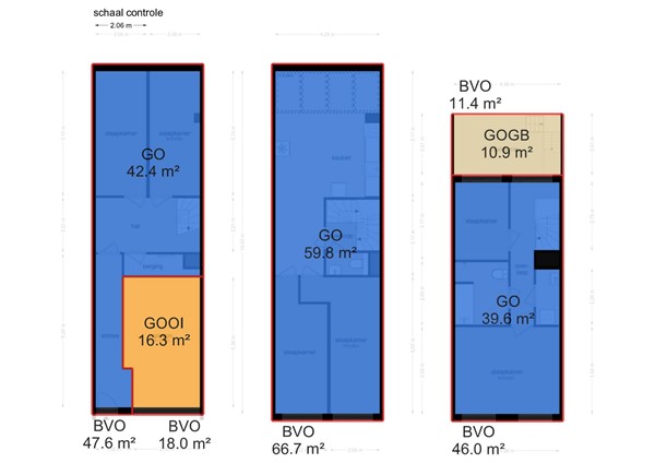 Floor plan - C.J.K Van Aalststraat 75, 1019 JX Amsterdam 