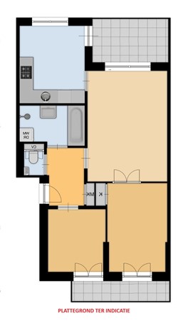Jan van Schaffelaarplantsoen 17B, 1061 DL Amsterdam - PLATTEGROND TER INDICATIE.jpg