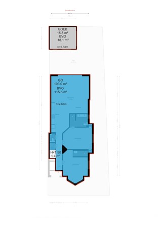 Dokter Van Peltlaan 10, 1861 KC Bergen (Nh) - Dokter van Peltlaan 10 - Bergen NH - NEN plattegrond - 2D.jpg