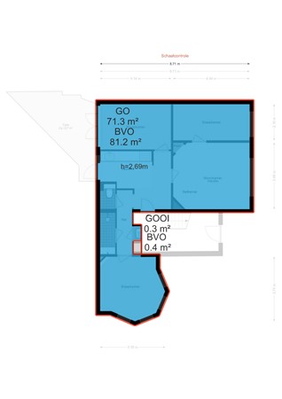 Henriëtte Ronnerstraat 1H, 1073 KM Amsterdam - Henriëtte Ronnerstraat 1-H - Amsterdam - NEN plattegrond - 2D.jpg