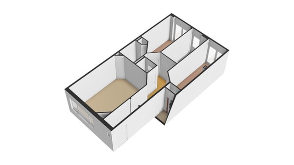 Floor plan - Argonautenstraat 76H, 1076 KT Amsterdam 