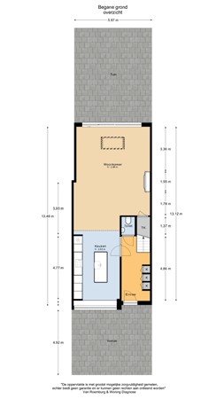 Floor plan - Hillenraadt 32, 1083 AJ Amsterdam 