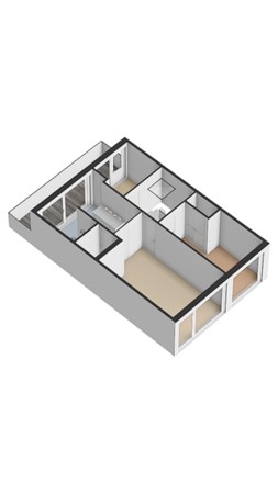 Floor plan - Hillenraadt 32, 1083 AJ Amsterdam 