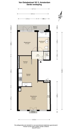 Van Ostadestraat 181-3, 1073 TL Amsterdam - 2D_3E.jpg