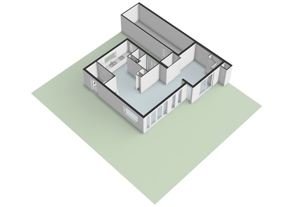 In de Wolken 256, 1186 BR Amstelveen - In de Wolken 256 - Amstelveen - Perceeltekening - 3D  _5.jpg