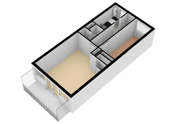 Plattegrond - Sloterkade 111, 1058 HL Amsterdam - 72856_EV_3d_2.jpg