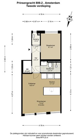 Prinsengracht 806-2, 1017 LH Amsterdam - 2D 2E.jpg