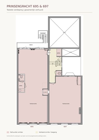 Prinsengracht 697, 1017 JV Amsterdam - Prinsengracht_695_697_plattegrond.jpg