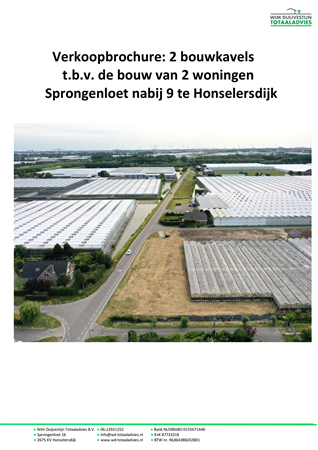 Brochure - Verkoopbrochure Sprongenloet nabij 9 te Honselersdijk.pdf - Sprongenloet, 2675 KV Honselersdijk