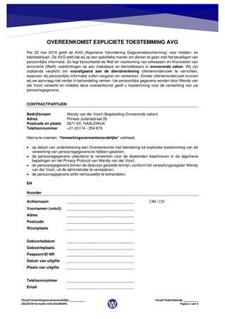 Brochure - 20220729 formulier AVG HUURDERS.pdf - Pauwstraat 21, 2671 JE Naaldwijk