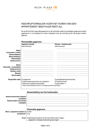 Brochure - 20170215 Inschrijfformulier nieuwe huurder (DEF).pdf - Vallumstraat 123, 2672 HT Naaldwijk