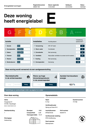 Brochure - TAB 3.3 - 20220512 Energielabel E - Hoogstr. 51 (woning).pdf - Hoogstraat 51, 3131 BL Vlaardingen