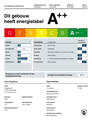 Brochure - TAB 3.3 - 20220512 Energielabel A - Hoogstr. 51 (winkel).pdf - Hoogstraat 51, 3131 BL Vlaardingen