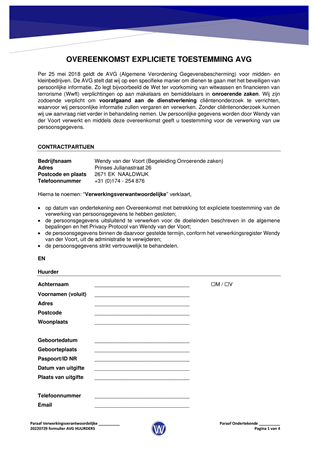 Brochure - 20220729 formulier AVG HUURDERS.pdf - Burghsluissingel 109, 3086 VC Rotterdam