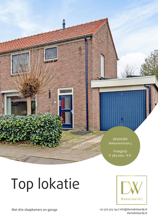 Brochure preview - Bekkumerstraat 5, 7416 ZN DEVENTER (1)