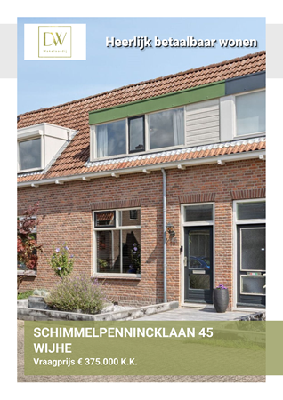Brochure preview - Schimmelpennincklaan 45, 8131 VW WIJHE (1)