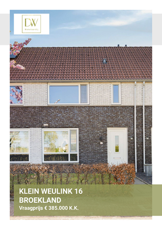 Brochure preview - Brochure Klein Weulink 16 te Deventer.pdf