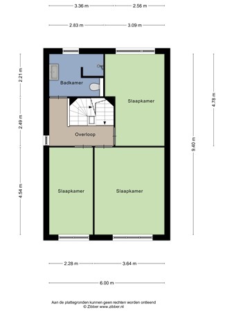 Floorplan - De Kwekerij 7, 7255 HC Hengelo (Gld)