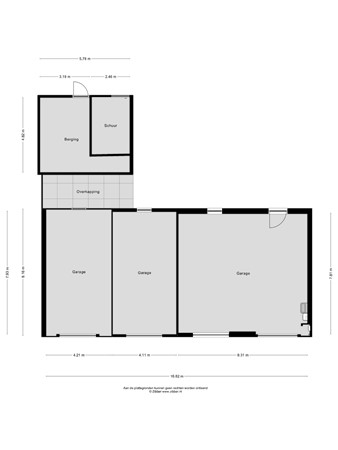 Floorplan - Hulshofweg 8, 7261 SL Ruurlo