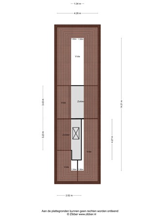 Floorplan - Hulshofweg 8, 7261 SL Ruurlo