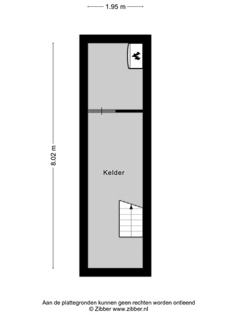 Floorplan - Donker Curtiuslaan 2, 7003 AH Doetinchem