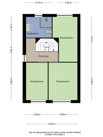 Floorplan - Entweg 8, 7255 HD Hengelo (Gld)