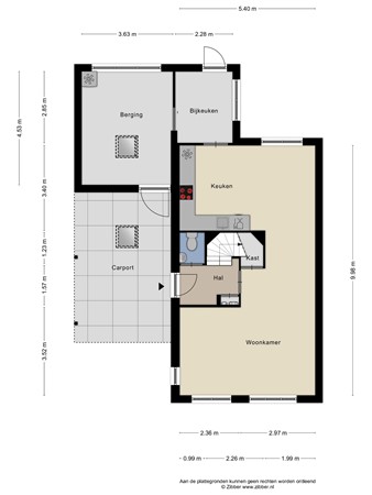 Floorplan - Entweg 8, 7255 HD Hengelo (Gld)