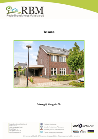 Brochure preview - Brochure Entweg 8, Hengelo Gld.pdf