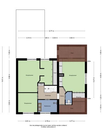 Floorplan - Sikkeldreef 225, 7006 KW Doetinchem