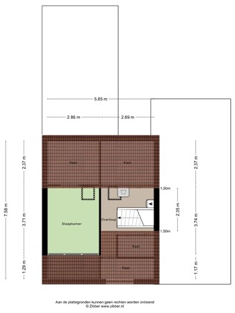 Floorplan - Sikkeldreef 225, 7006 KW Doetinchem
