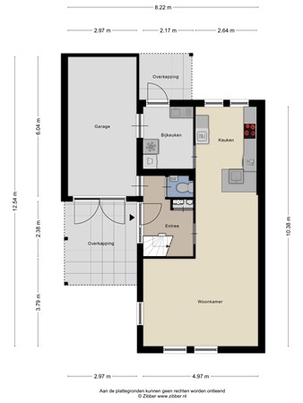 Floorplan - Waarleskamp 21, 7255 WE Hengelo (Gld)