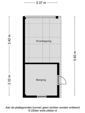 Floorplan - Waarleskamp 21, 7255 WE Hengelo (Gld)