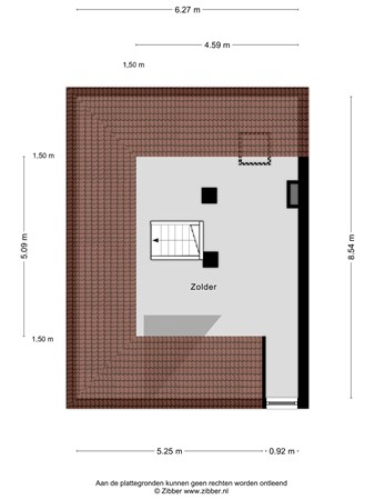 Floorplan - Kruisbergseweg 63, 7009 BM Doetinchem