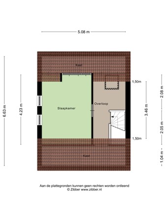 Floorplan - Kreunenskamp 13, 7255 WC Hengelo (Gld)