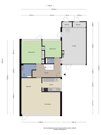 Floorplan - Snethlageweg 31, 7255 CE Hengelo (Gld)