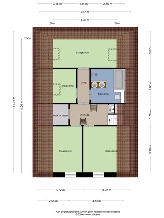 Floorplan - Rijksweg 182, 7011 ED Gaanderen