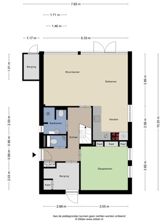 Floorplan - Halseweg 54-60, 7025 ET Halle